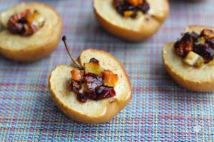 Dried Fruit Stuffed Baked Apples - Cooking With Tantrums